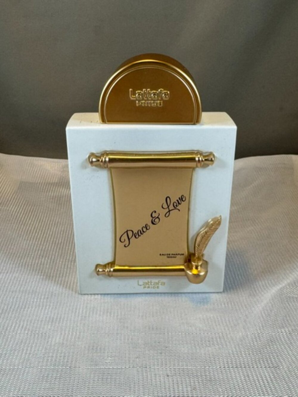 Lattafa Pride Peace & Love Eau de Parfum Spray for Unisex 3.4 oz New No box $60